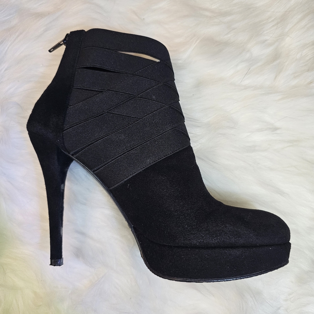 Stuart Weitzman Black Heel Ankle Boots - Picture 15 of 15